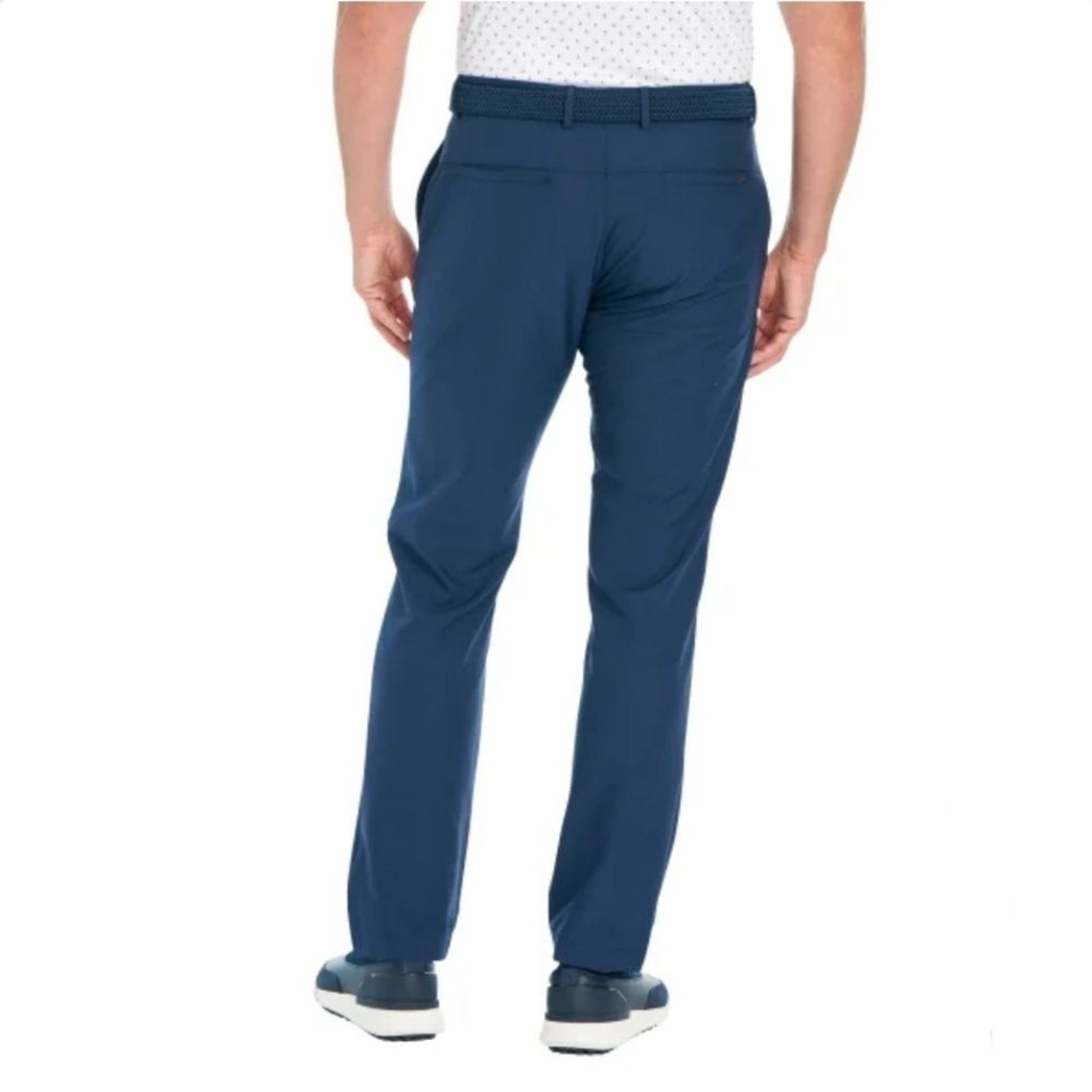 Greg Norman ML75 Men’s Luxe Performance Chino Pants 42×32 Flex Waistband Blue