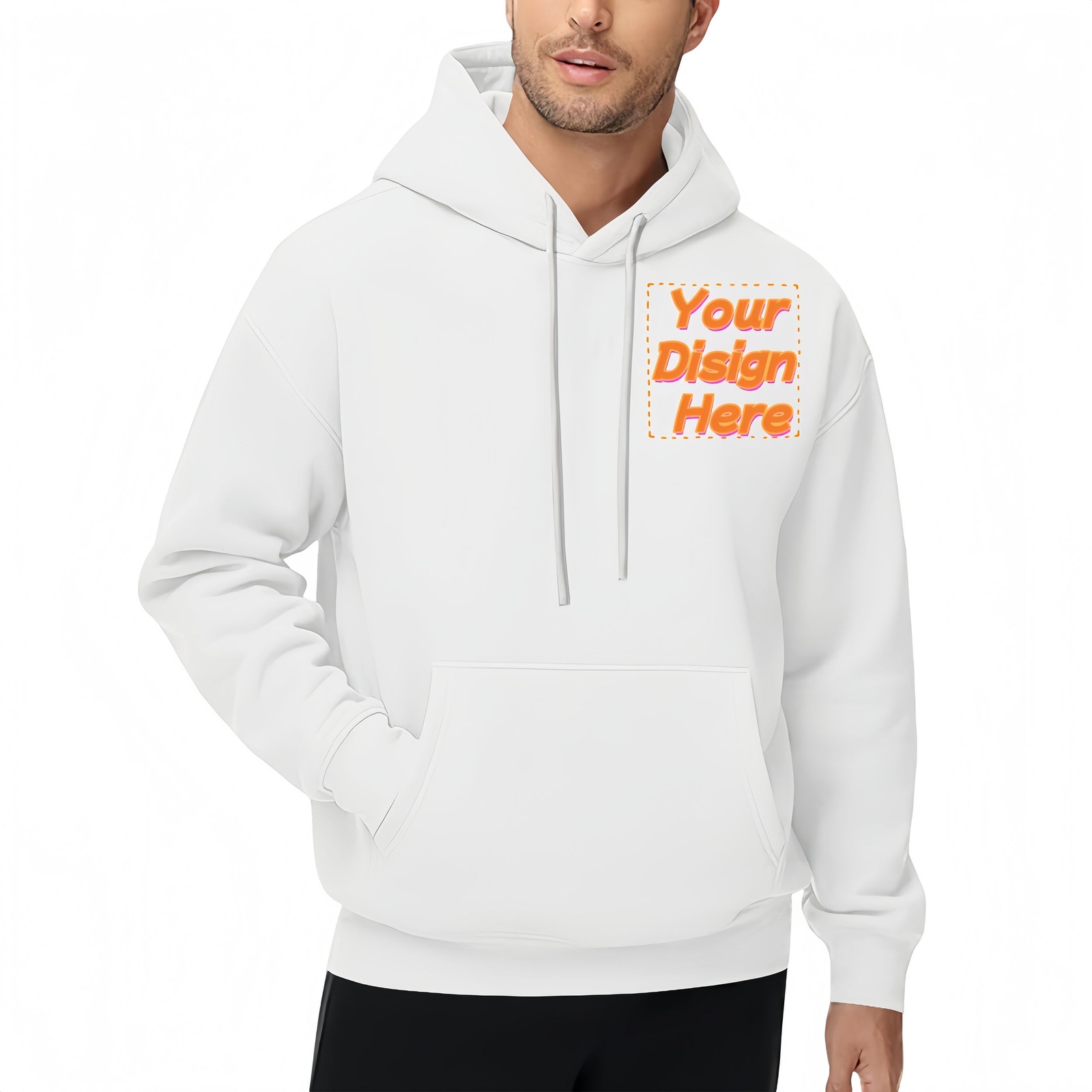 Custom Hobby Simple Career Identity T‑Shirt Partial/Double Sided Daily Wear Tee