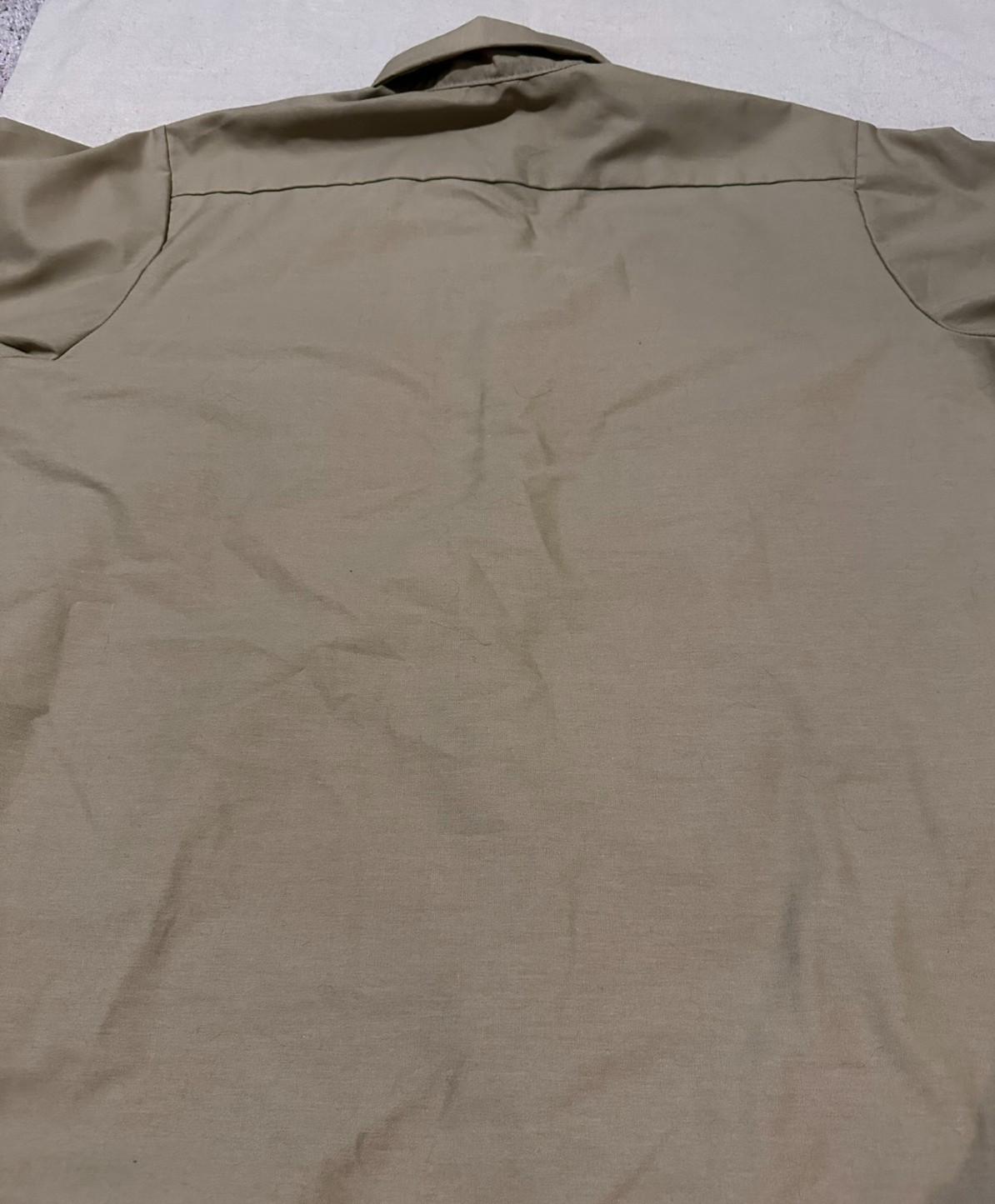Brand New Red Kap, Khaki, Button Up, Short Sleeved Work Shirt, SP24KKO, XXL
