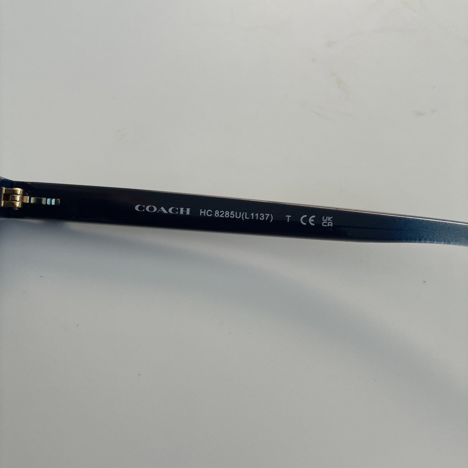 COACH Sunglasses OHC8285U 502879 DK BLUE Gradient Lens BRAND NEW! No Case!
