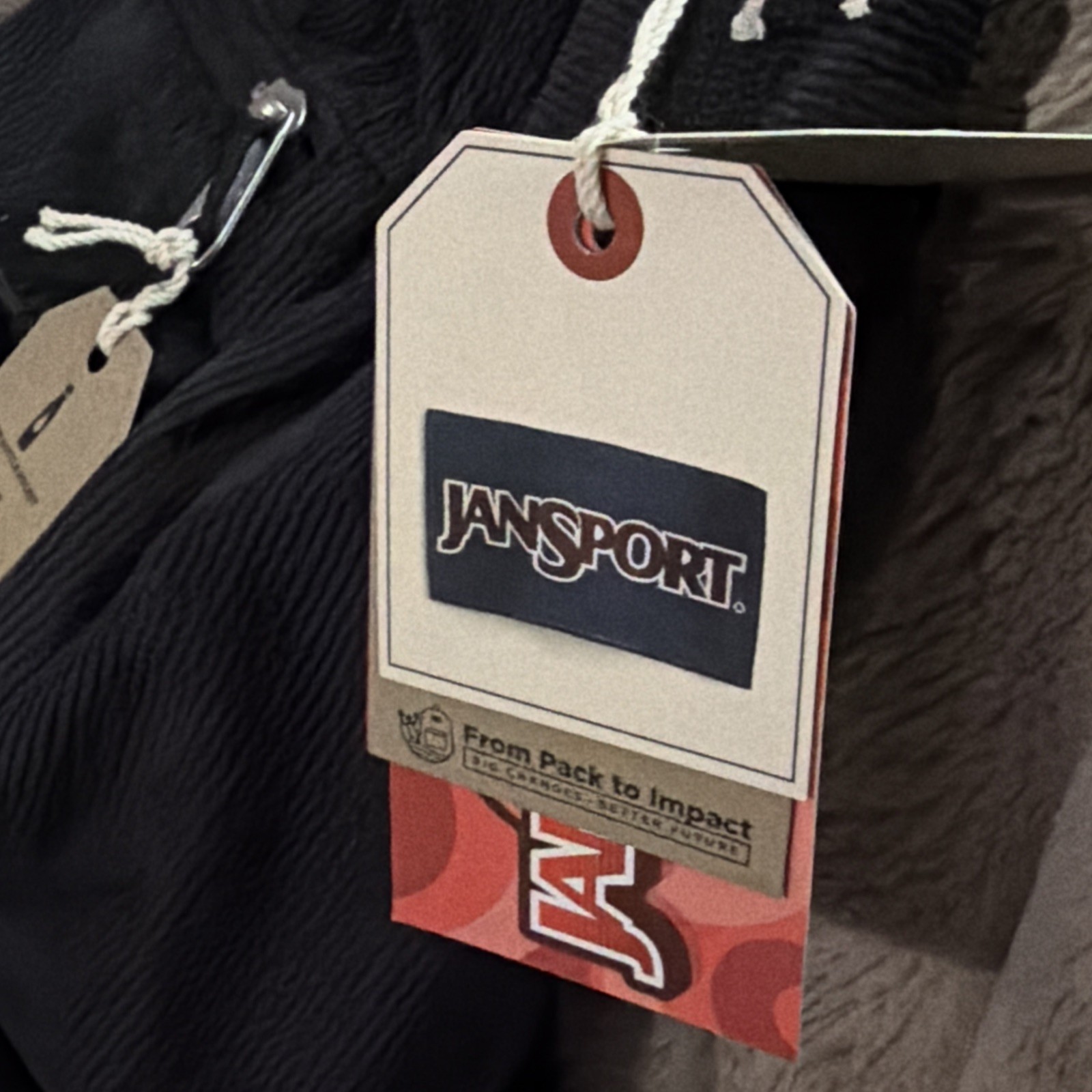 JanSport Backpack Corduroy Gym School 15″-Laptop Cross Town 17″ – NWT