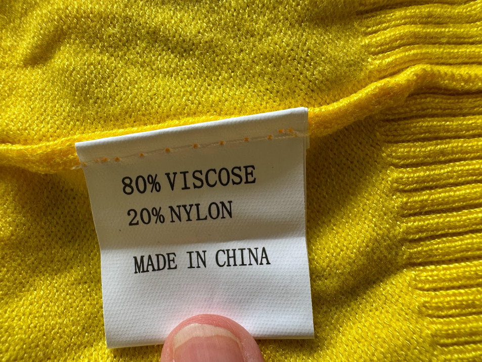 Women Cropped Cardigan Lightweight Open Front for Dresses 3/4 Sleeve Yellow XL