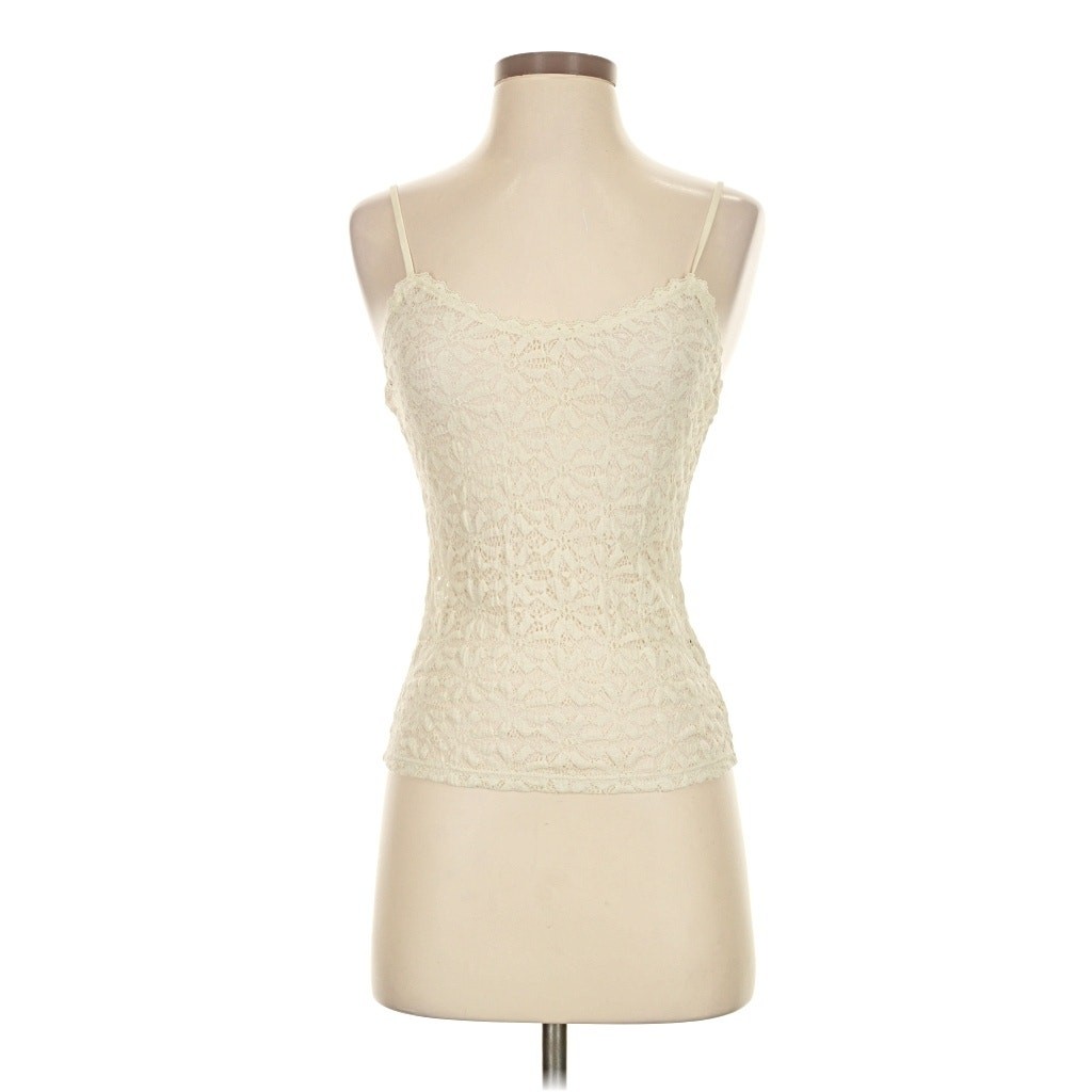 NWT Zara Size Small – Boho Floral Lace Sheer Tank Top