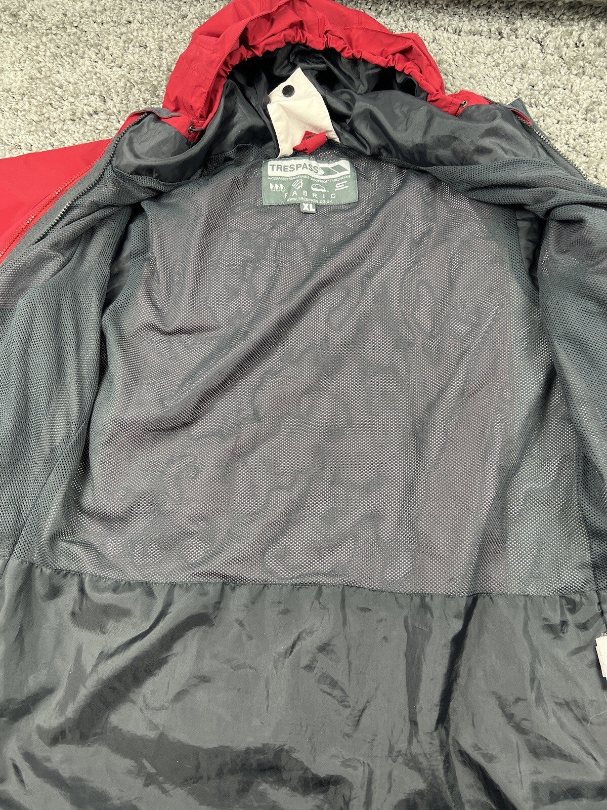 Trespass waterproof coat Jacket 31315 Size XL Good Condition See Pictures