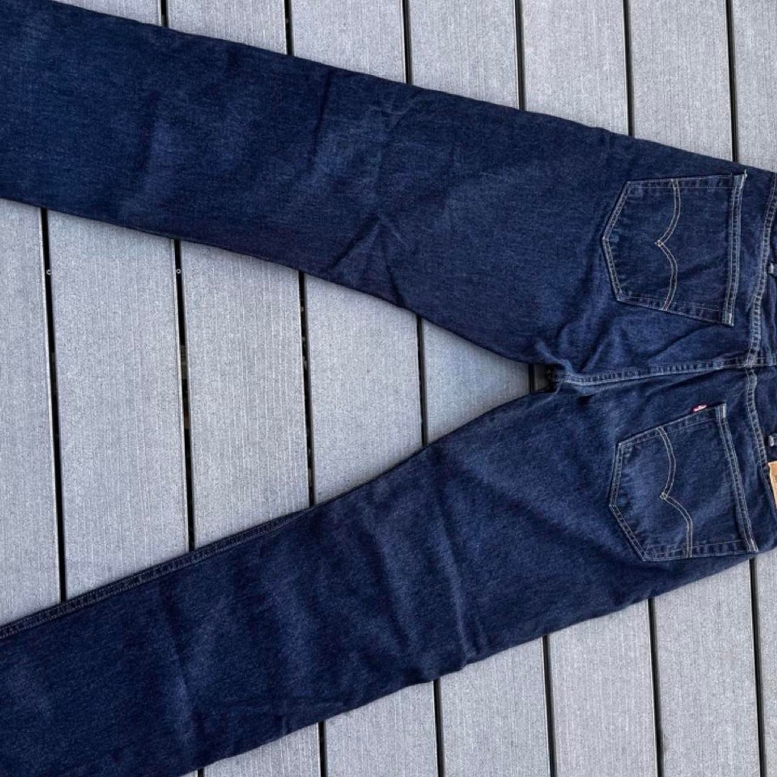 Levi-s Men’s Blue and Navy Jeans