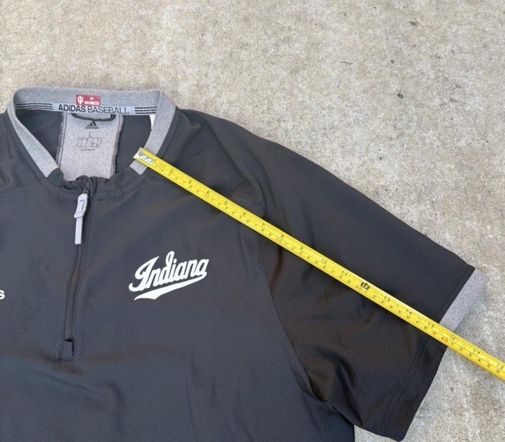 Adidas Climalite Fielder’s Choice 2.0 Cage Jacket Indiana Baseball Player Worn L