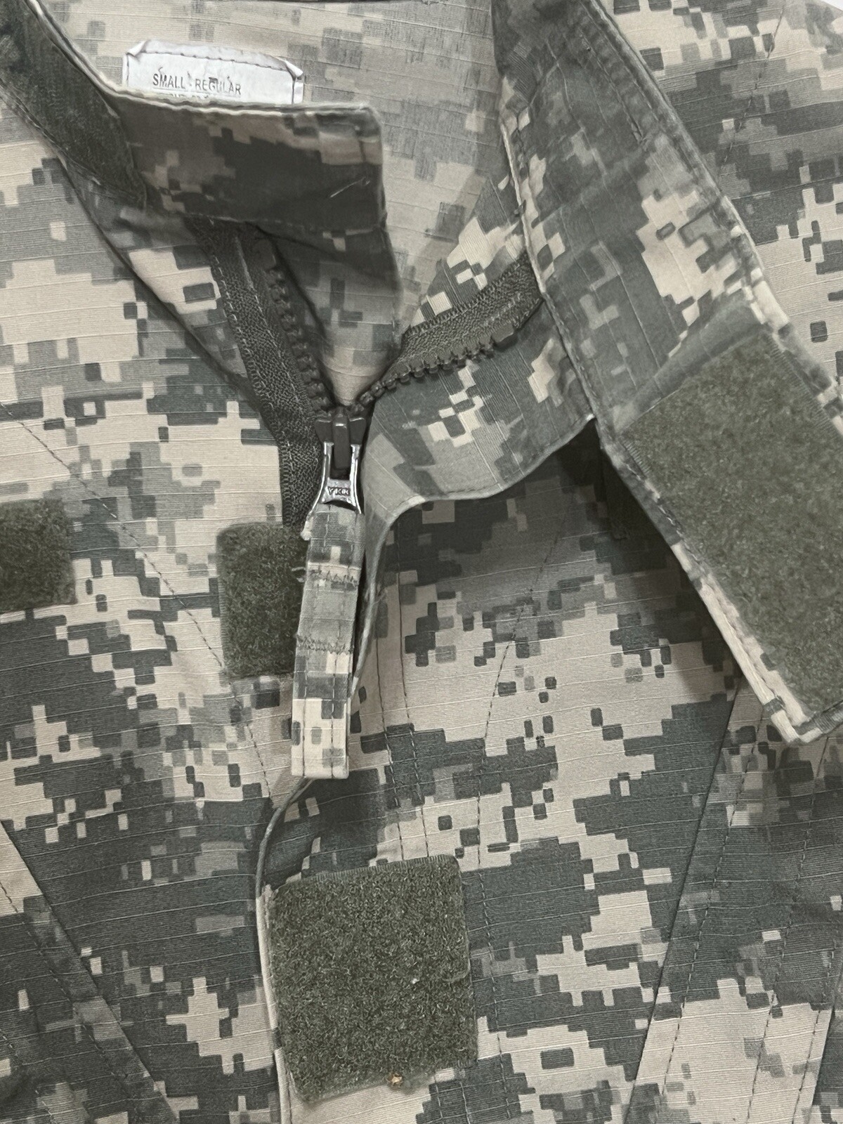 Military Digi Camo Combat Military Utility Army Jacket Ripstop Adult Small Reg