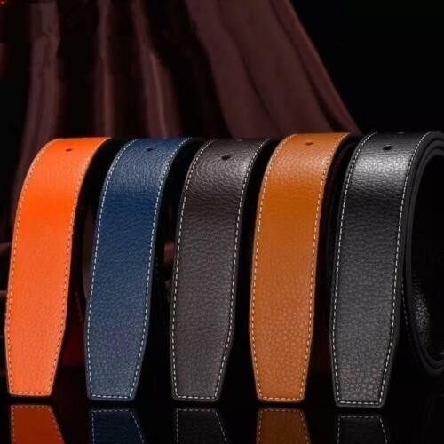 LUXURY 38mm Replacement Belt Genuine Leather Mens Reversible Strap For H Buckle✨