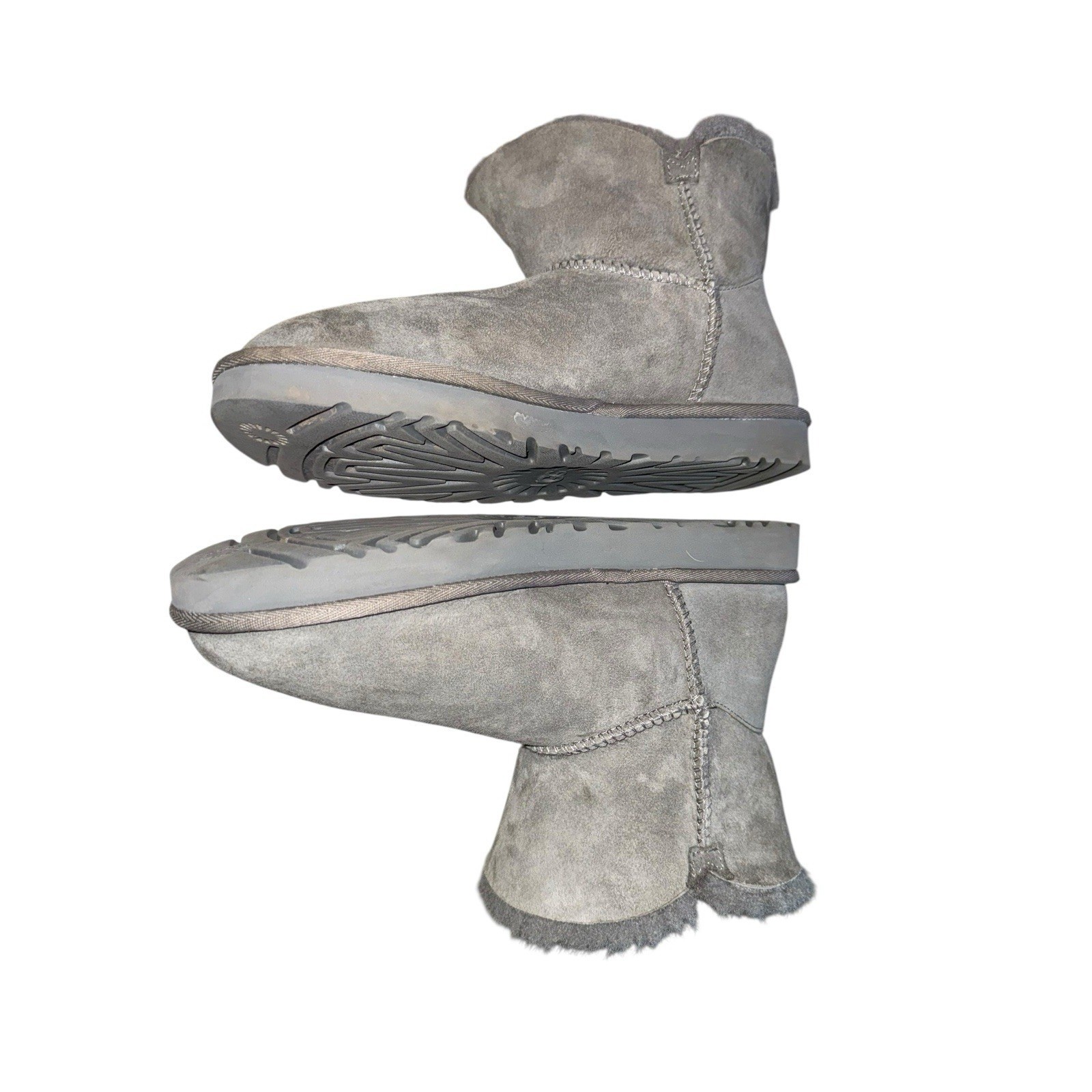 UGG Gray Women’s Bailey Zip Mini Boot 9
