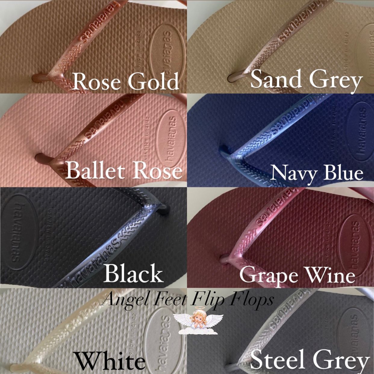 Havaianas Slim Flip Flops Women with 2 Crystals and Personalized
