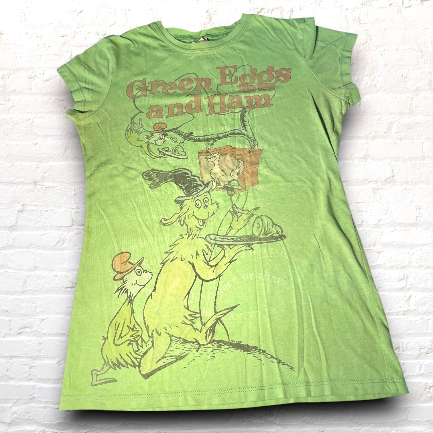 Dr. Seuss Graphic T‑Shirt Bundle (2) – Mighty Fine / Heritage 1981 – 100% Cotton