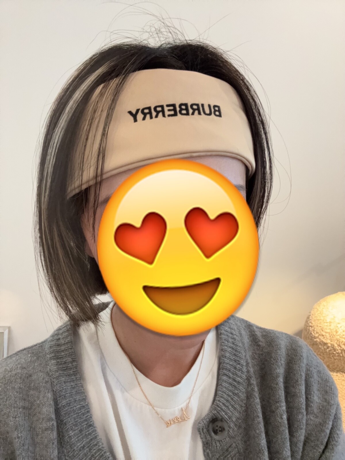 Burberry Beauty Beige Padded Silky Headband – Luxury Spa & Makeup Wrap