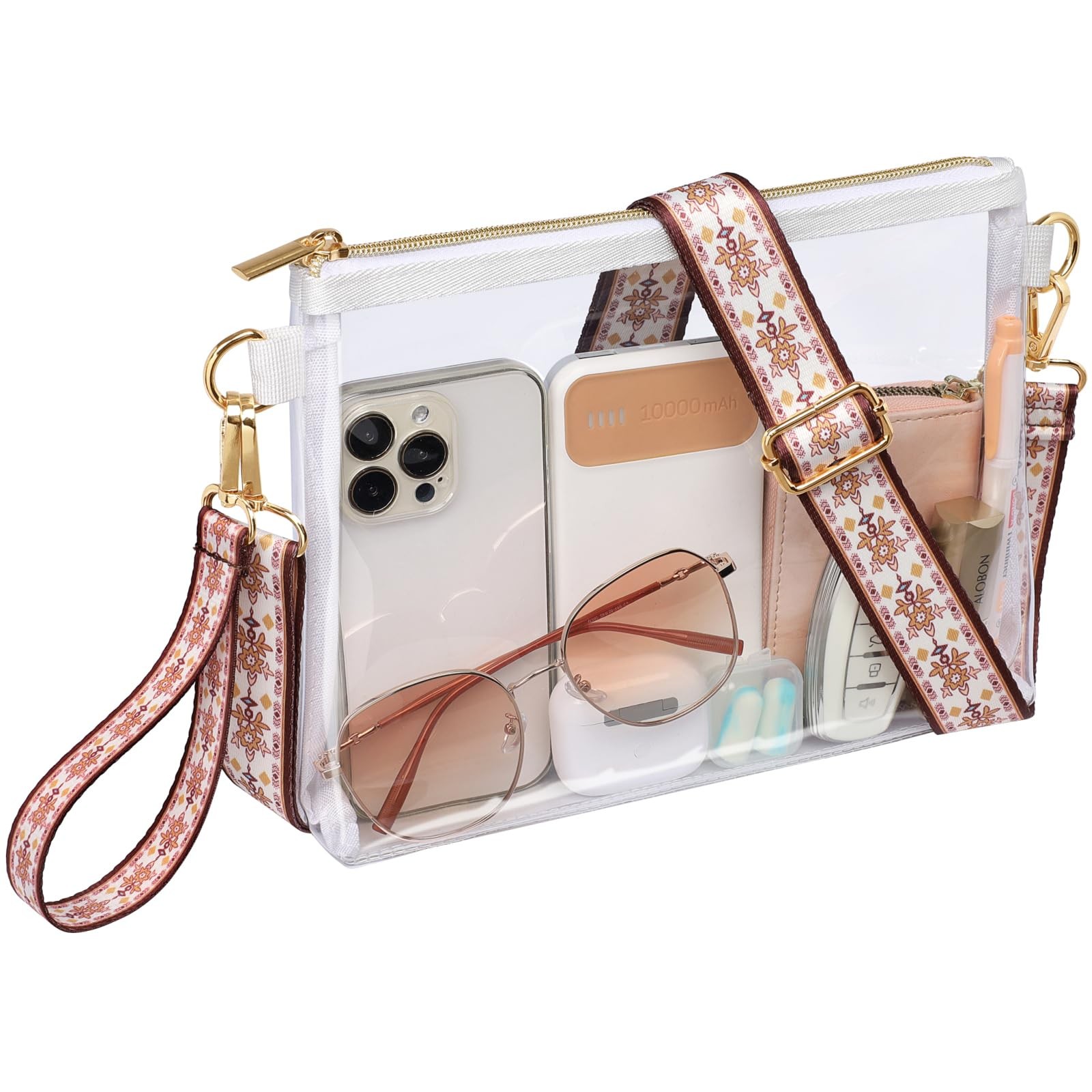 Clear Bag for Stadium Events – Clear Purses for Women Stadium Crossbody, Concert
