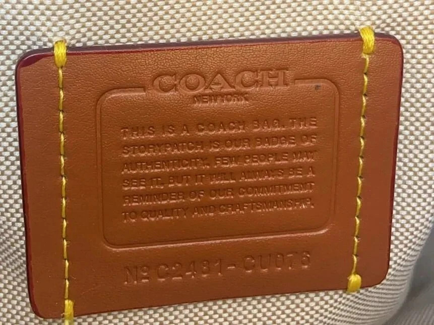 Coach Tabby Backpack Quilted CU076 Black