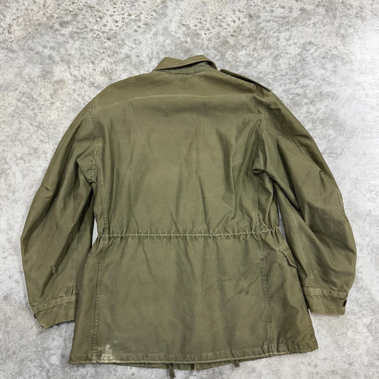 Vintage M-51 Jacket Mens Medium Korean war miltary cold weather coat army 50s