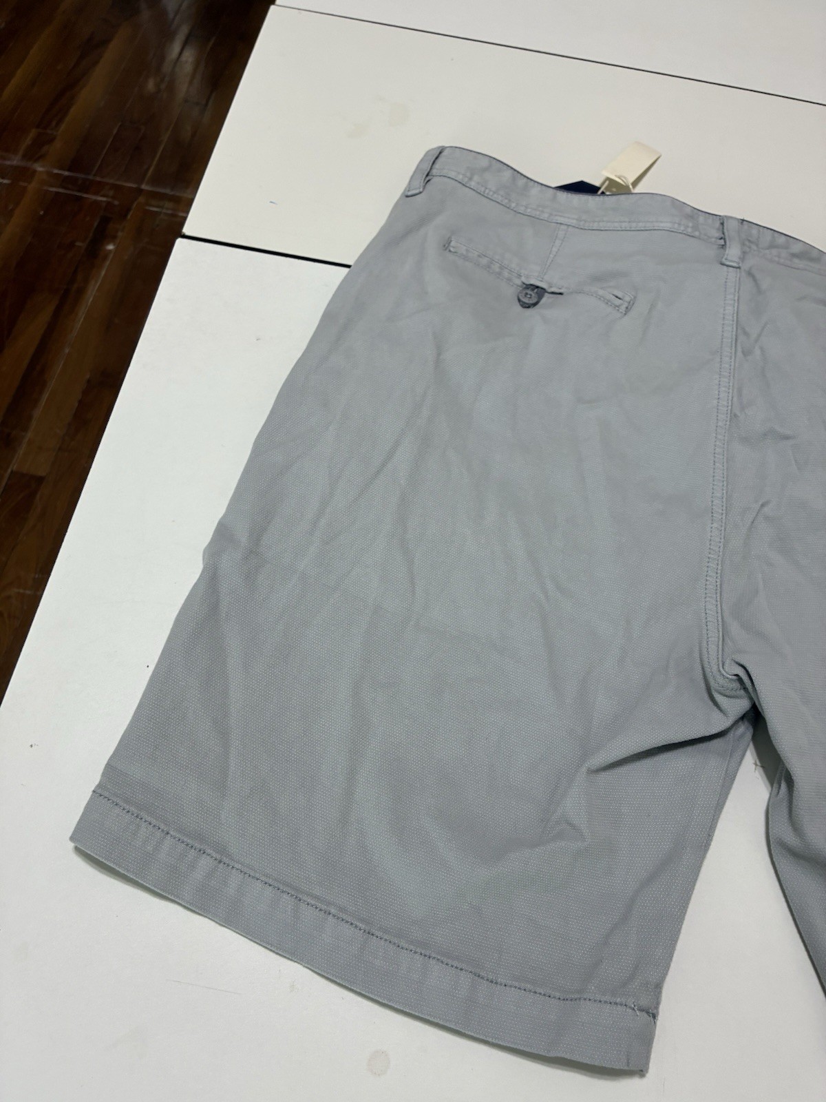 Halsey 44 Sport Shorts 42 Blu Slate Theodore Honey Comb Stretch Chino 10″ Inseam
