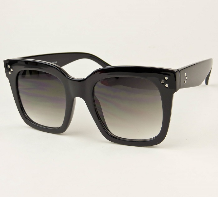 Oversized Large Square Flat Designer Big Fashion Sunglasses 6601 L
