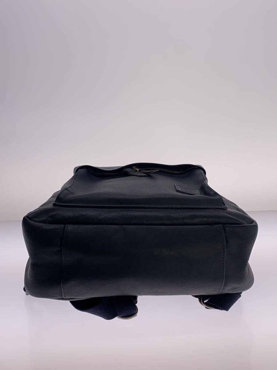 PORTER Backpack Leather NVY