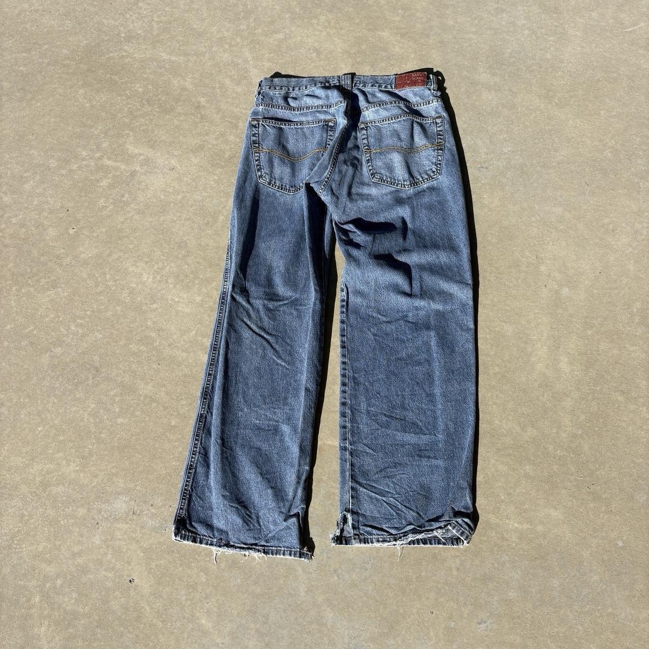 double beltloop 31/30 baggy/relaxed denim jeans ships same day unisex pants