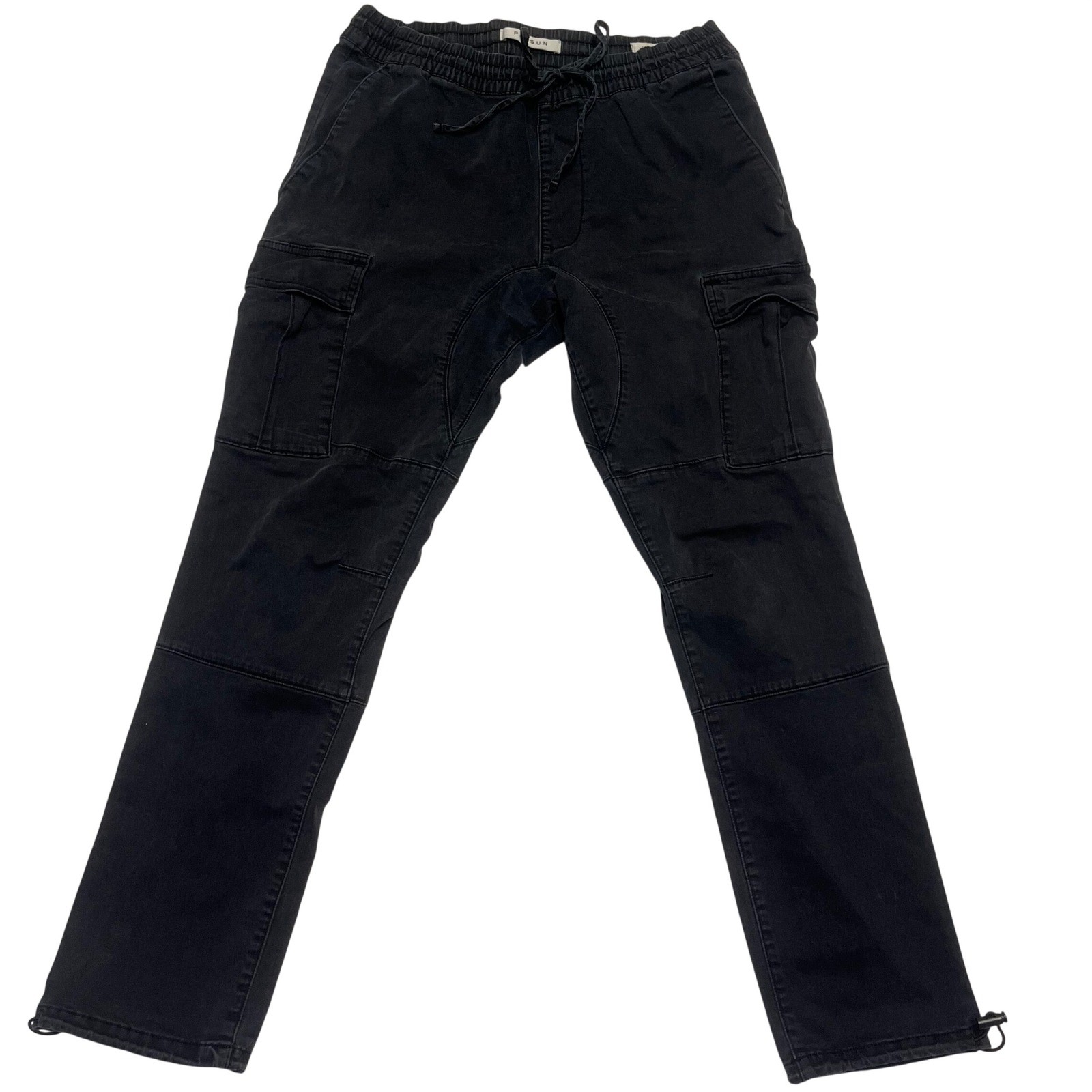 PacSun Mens Black Cargo Pants Size L