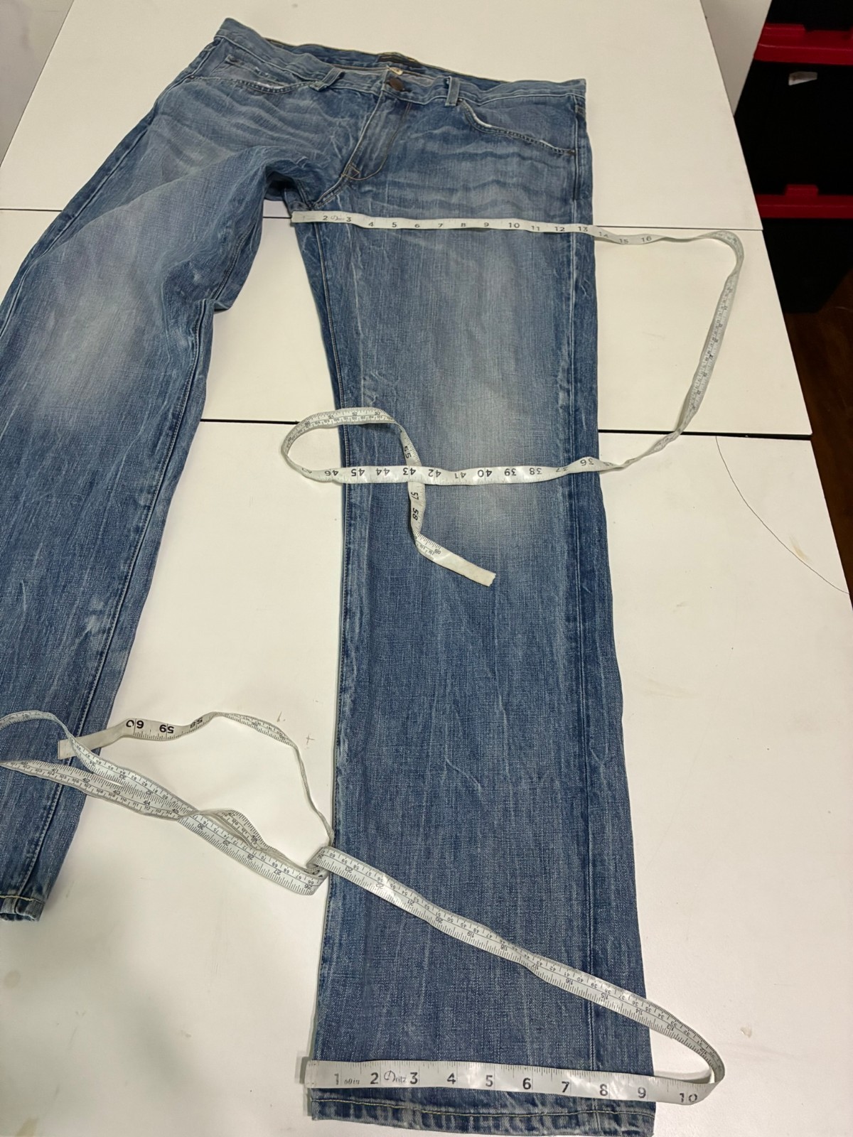 Agave Copper Jeans 40×36 Zuma Vintaged Gringo Whiskered Denim USA Premium 12-188