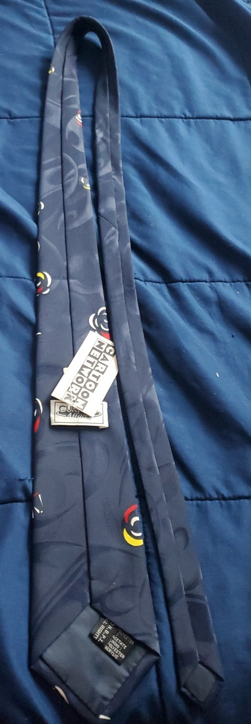 NWT Hanna Barbera Yogi Bear Jetsons Flintstones Scooby Doo Cartoon Necktie