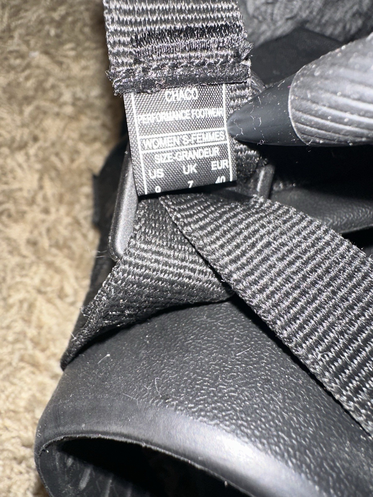 Chaco Chillos Sport Sandals in black