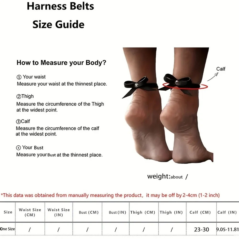 Leather Anklet Women’s Sexy Leather foot bow Ankle Accessories ankle bracelets