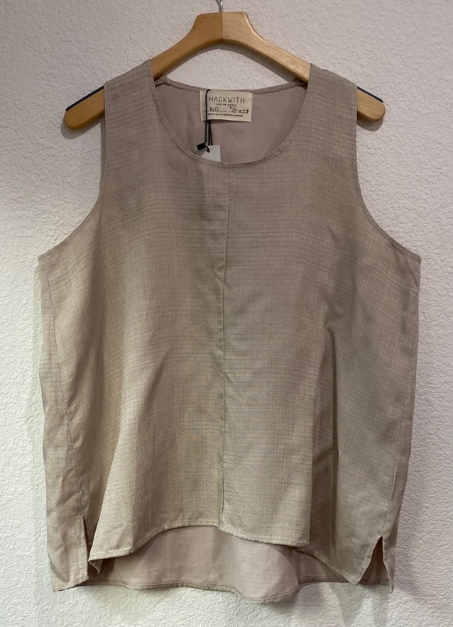 Hackwith Design House Women’s Plus Size Kris Tank Top Casual Blouse Sz 21/22