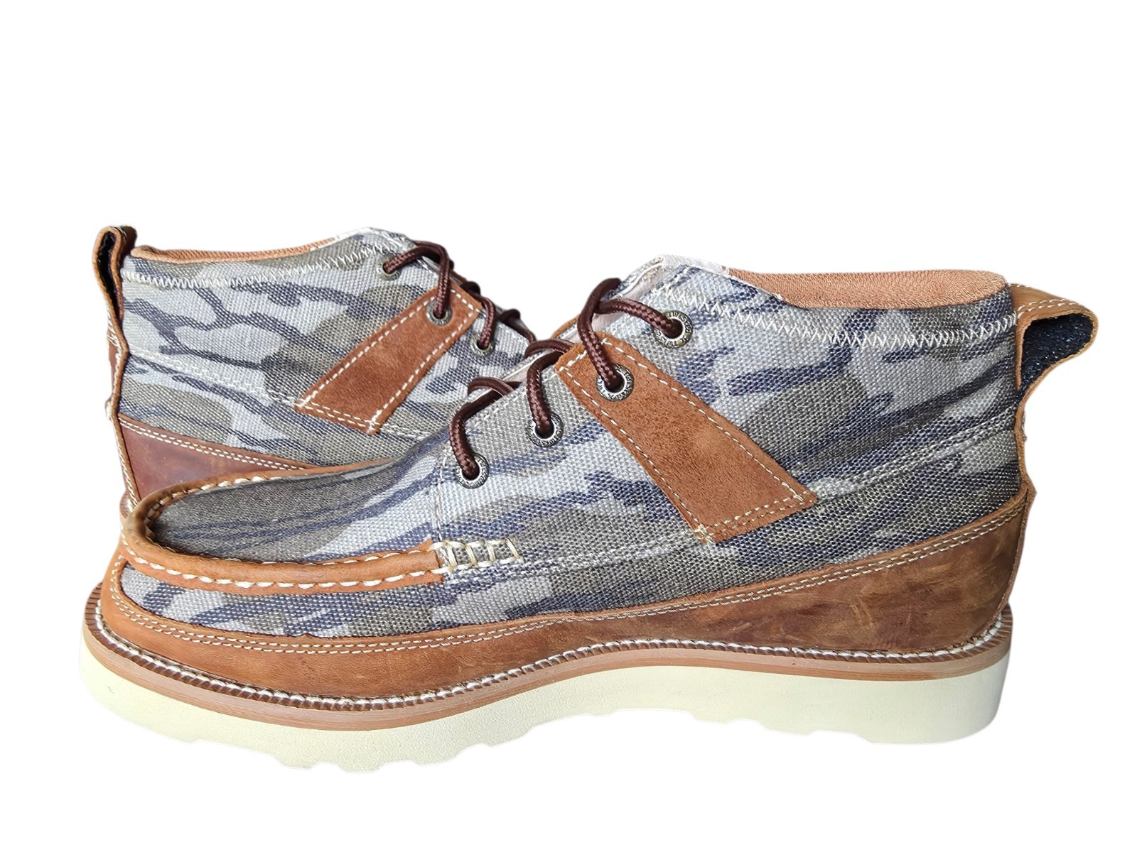 Twisted X eco MCA0034 Camo Pattern Leather Boots Shoes Men’s Size 9 W