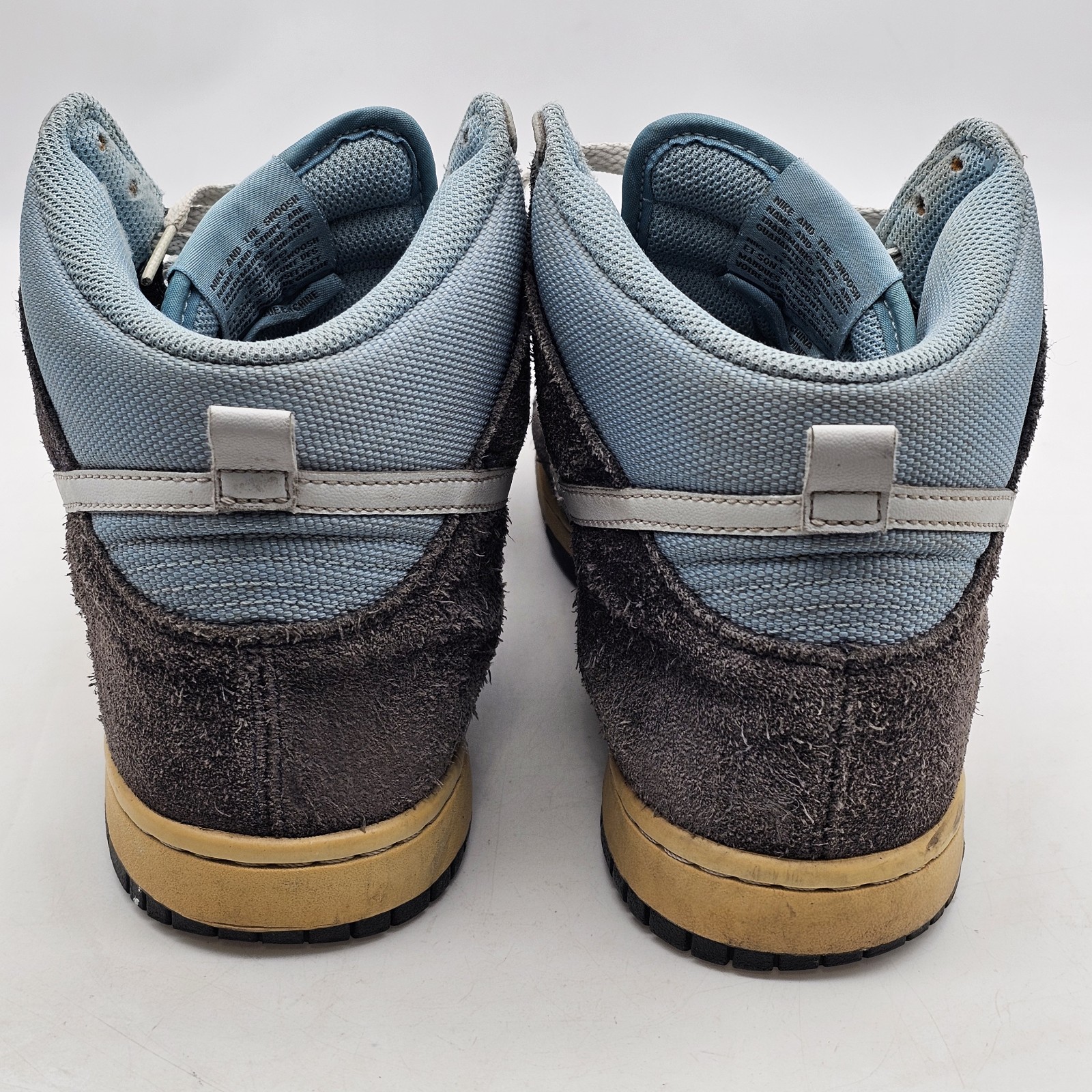 Nike Dunk High Dunk High Navy 317982-050 Suede Leather Sneaker Men’s Size 10