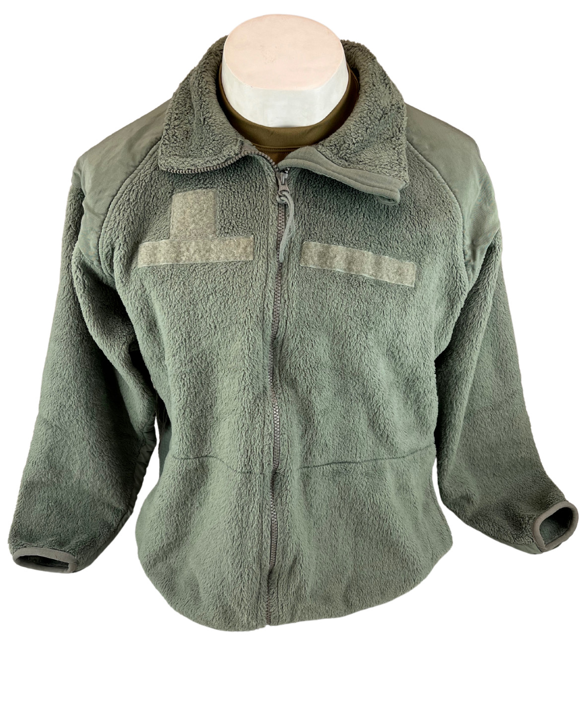 Used Good Foliage Green Polar Fleece Jacket *mocinc.1982*