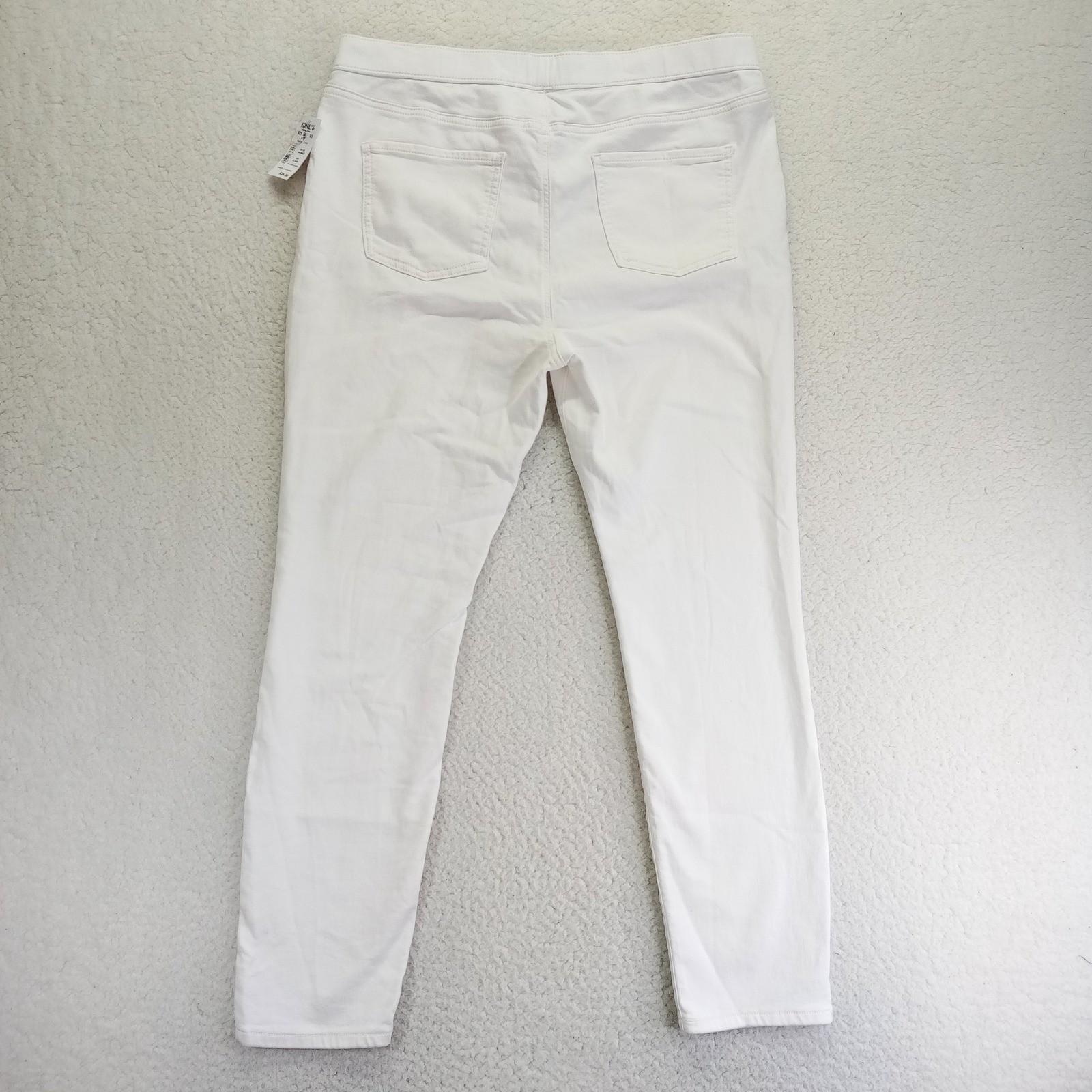 Simply Vera Vera Wang White Mid Rise Shaping Denim Legging Size XL New