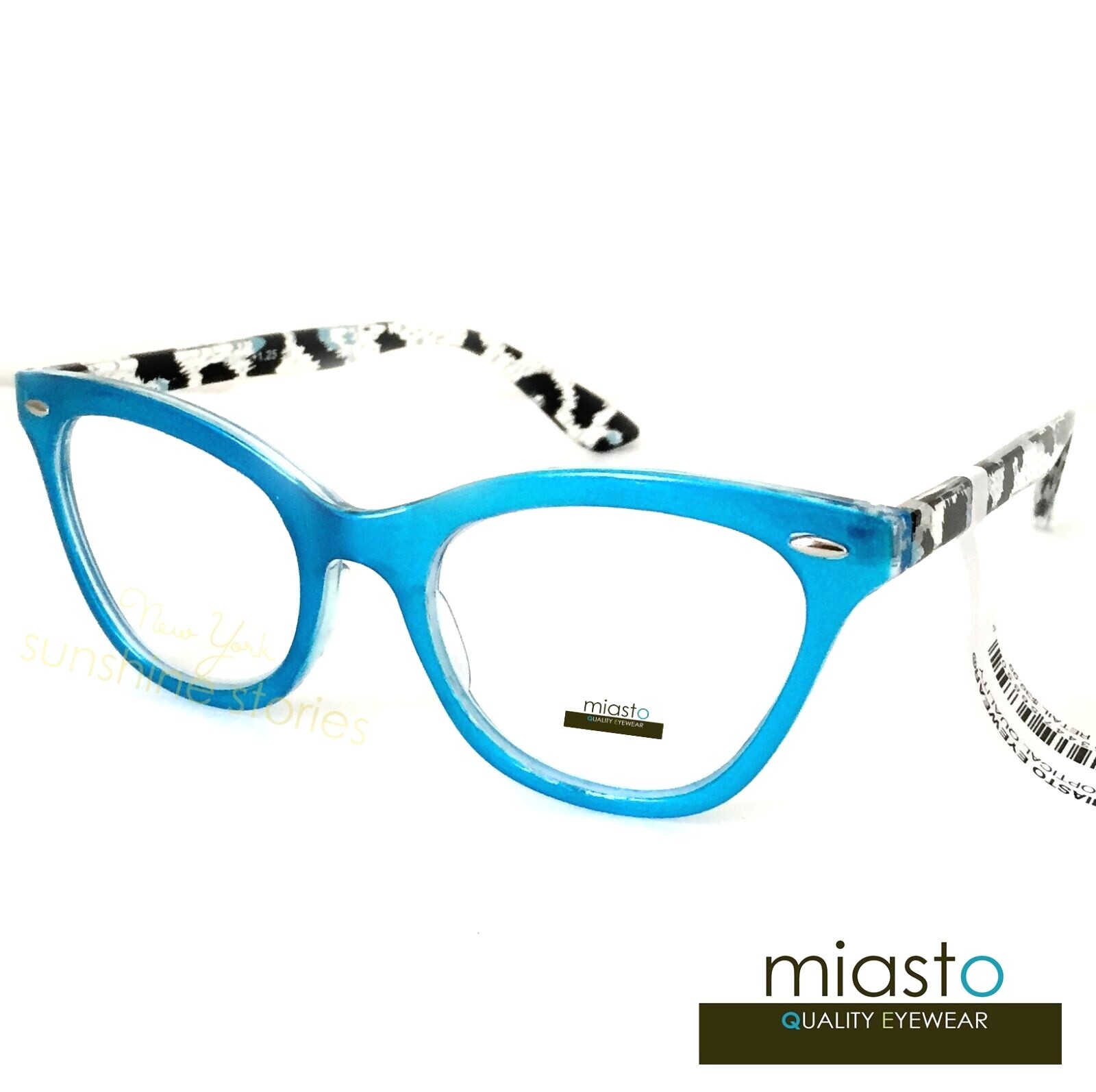 NWT$39.99 MIASTO WOMENS FASHION FUN “CAT EYE” SEXY READER READING GLASSES SPECS
