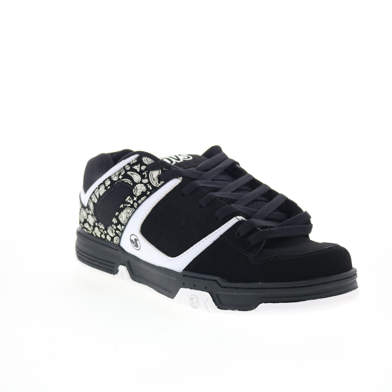 DVS Remix DV00370001 Mens Black Nubuck Skate Inspired Sneakers Shoes