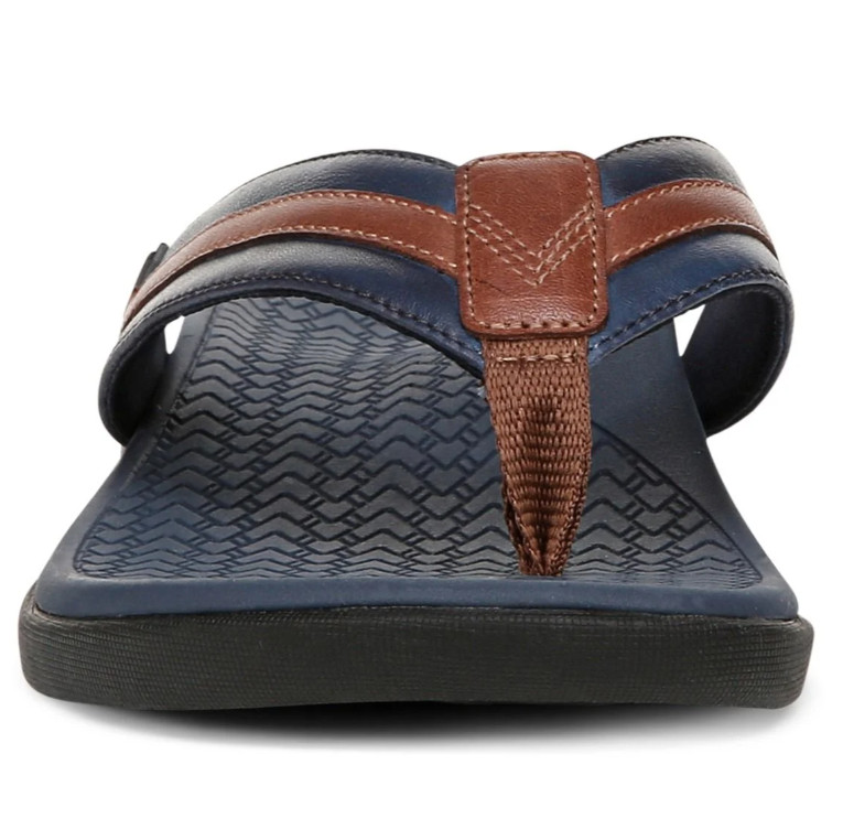 NEW Vionic Men’s Tide II Toe Post Sandal, Black