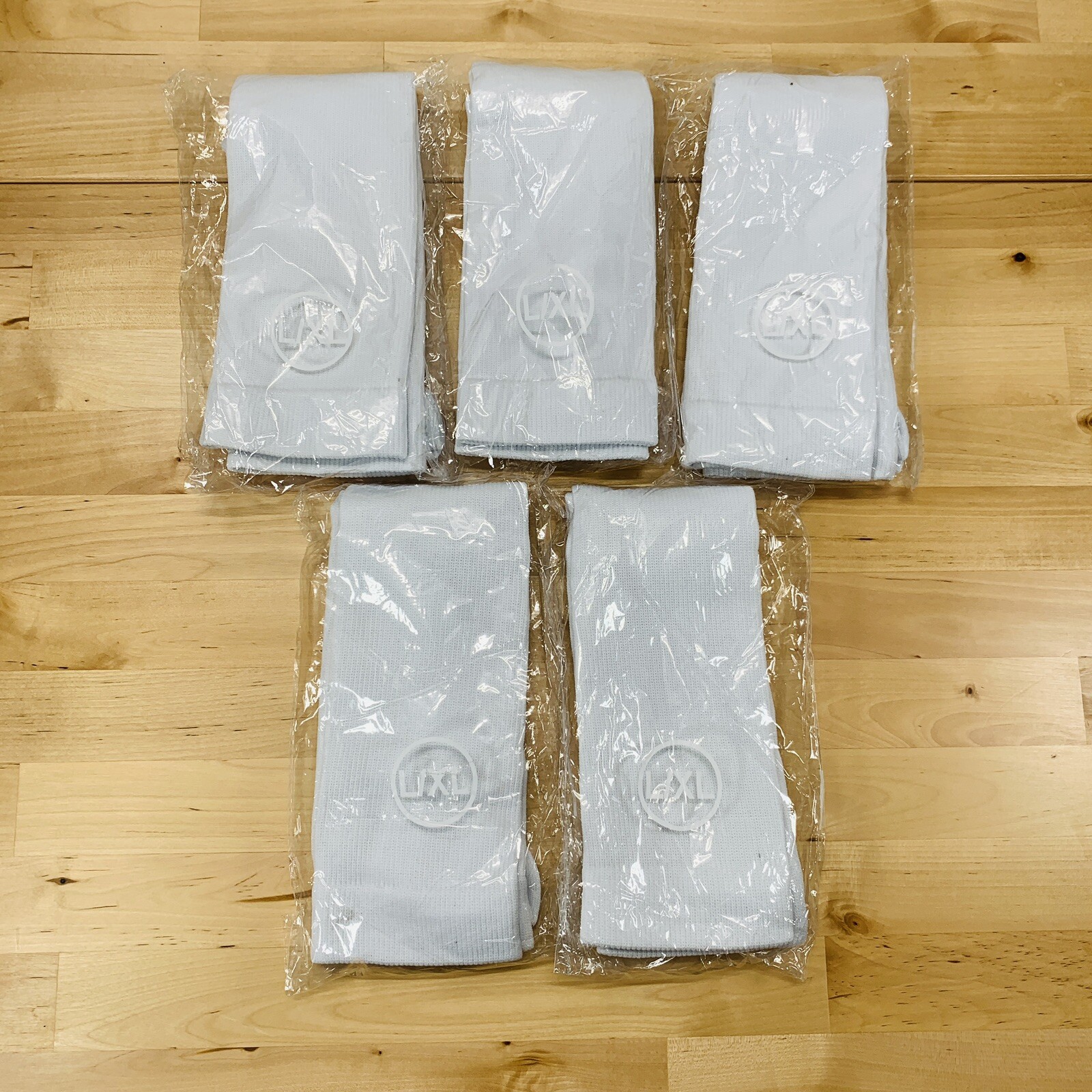 5 Pairs DIABETIC White Crew Socks Size L/XL Men Size 9-13