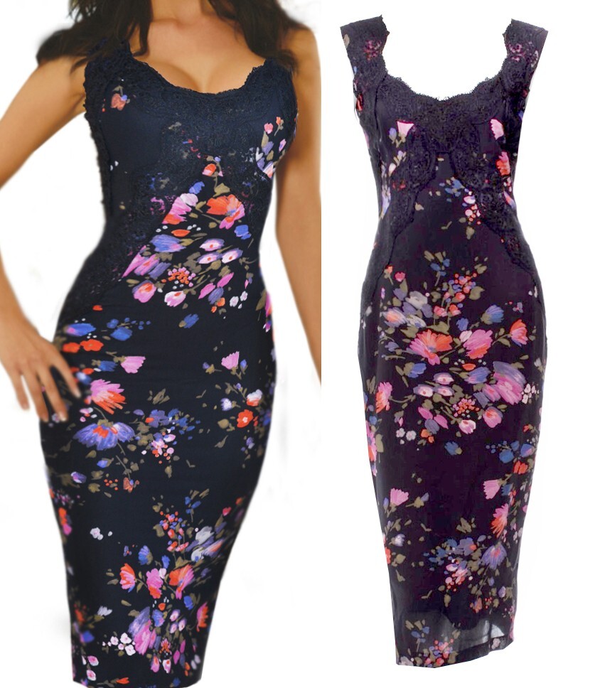 SALE! $3500 Vint. GORGEOUS DOLCE & GABBANA ITALY Silk dress size 42-44
