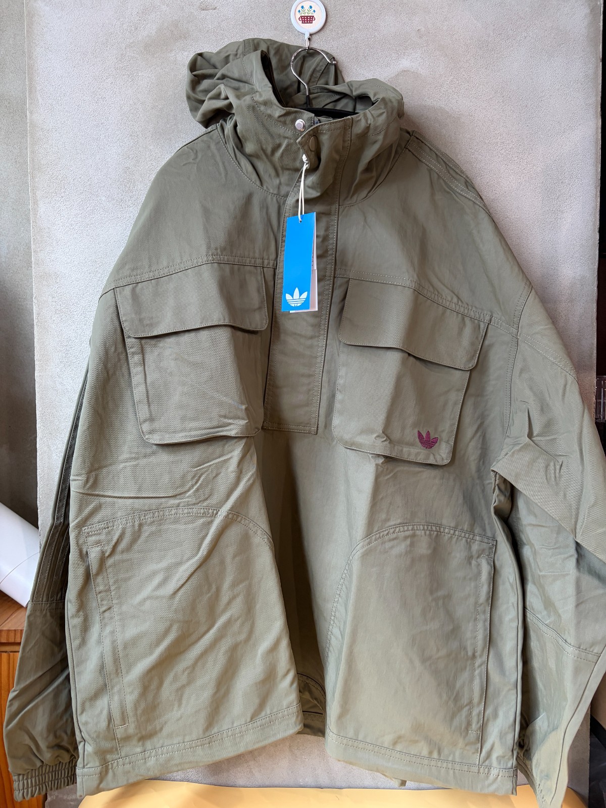 adidas Originals Britcore Parka Top Men’s Casual Lifestyle Sports AsiaFit KV4445