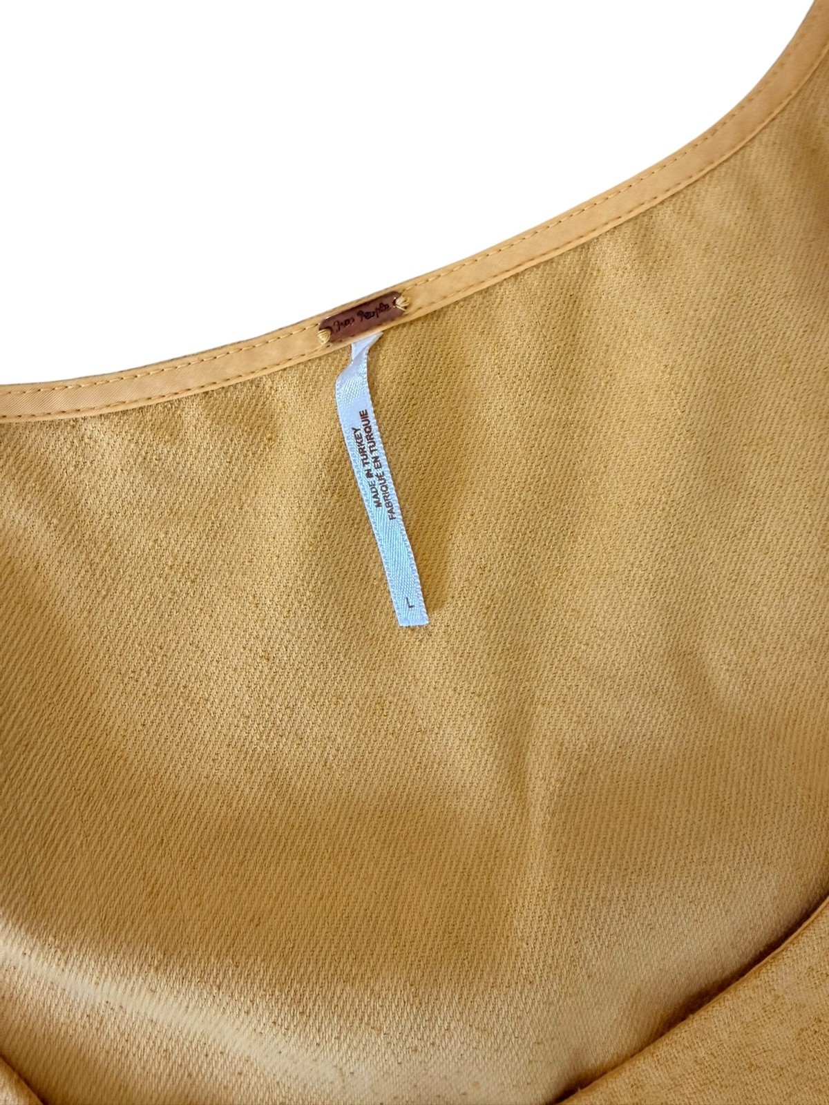 Free People Maritza Culotte Set Yellow Large