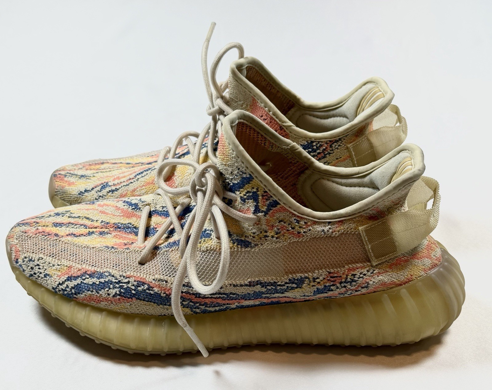 adidas Yeezy Boost 350 V2 MX OAT GW3773 Low Top Primeknit Multicolor Sneaker 8