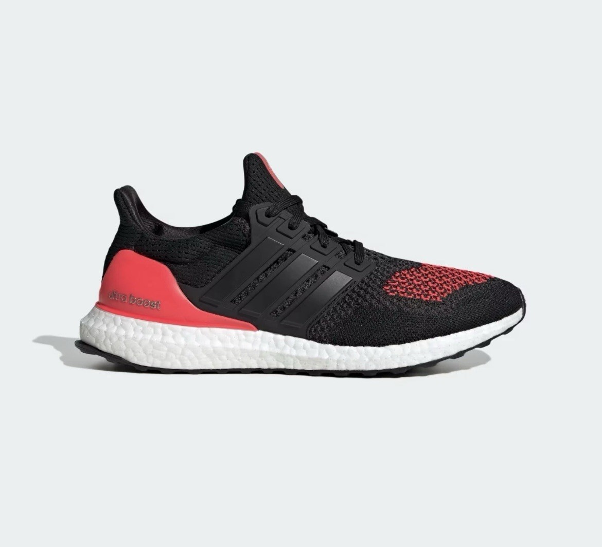 Adidas Ultra Boost 1.0 Black Red Men’s Running Shoes Athletic Trainers JQ2272