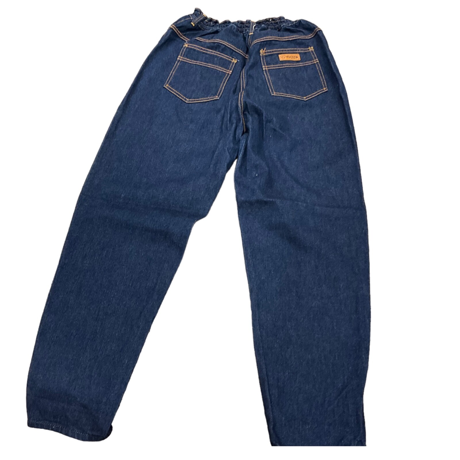 Vtg 70’s PS Gitano jeans high elastic gather waist Vtg sz 16 (24/26/28/30”W x29L
