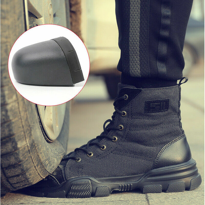 Mens Military Tactical Desert Work Safety Boots Motorcycle Combat Size 8.5