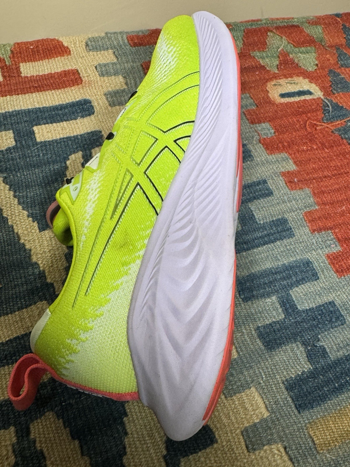 ASICS Gel Cumulus 25 ‘Lime Zest’ Men’s Size 11.5 1011B621300 Running Shoes