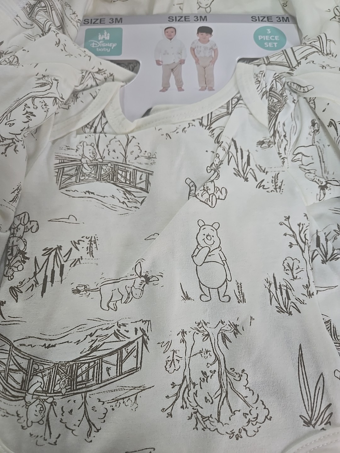 3pc Disney Baby Layette Set – Winnie the Pooh w/ Tigger too!!!