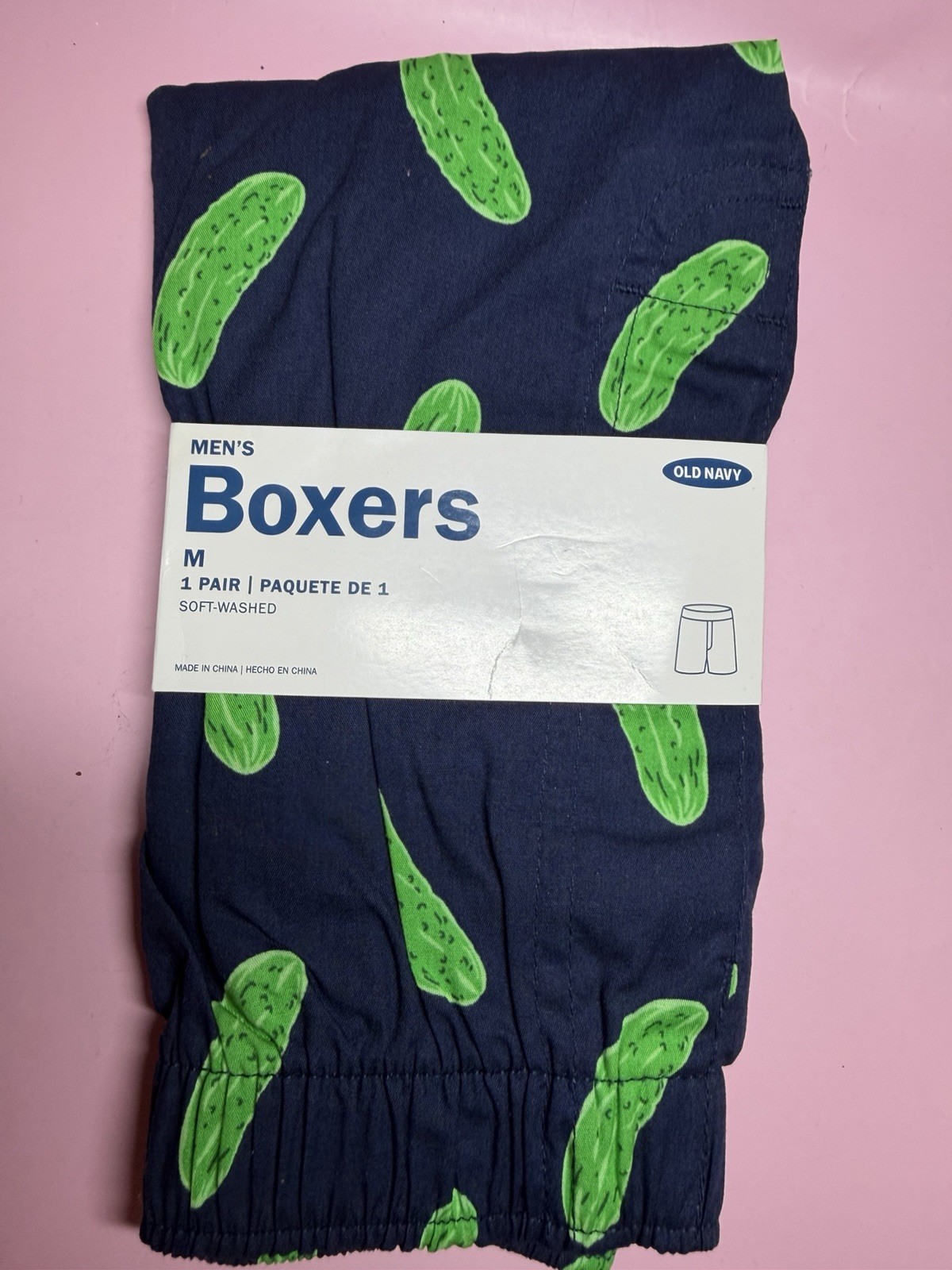 Old Navy Soft-Washed Boxer Briefs — 6.25-inch inseam In SIze M NWT