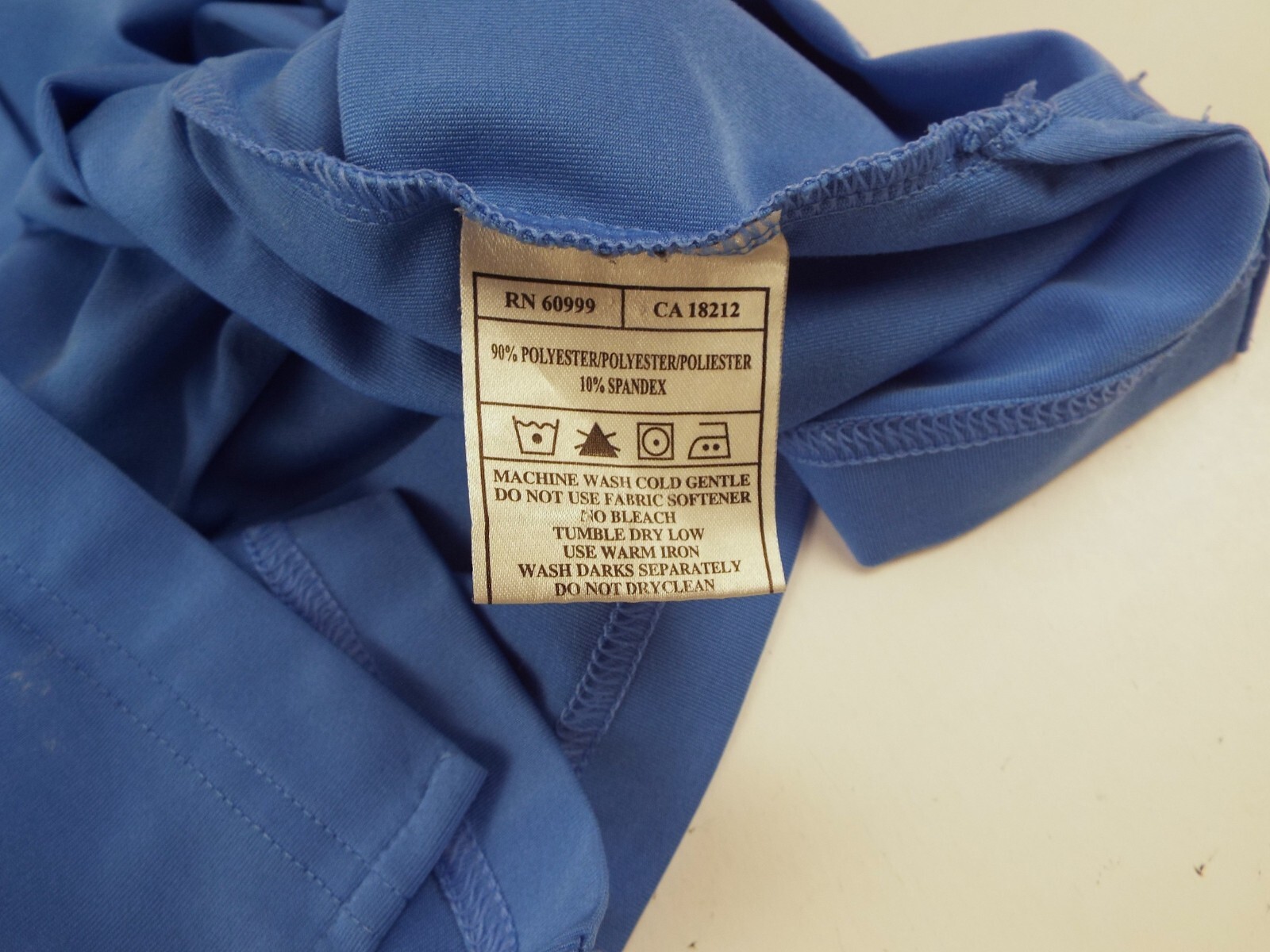 Antigua Men’s Polo Golf Shirt Short Sleeve Shirt Size XL Blue Free Returns