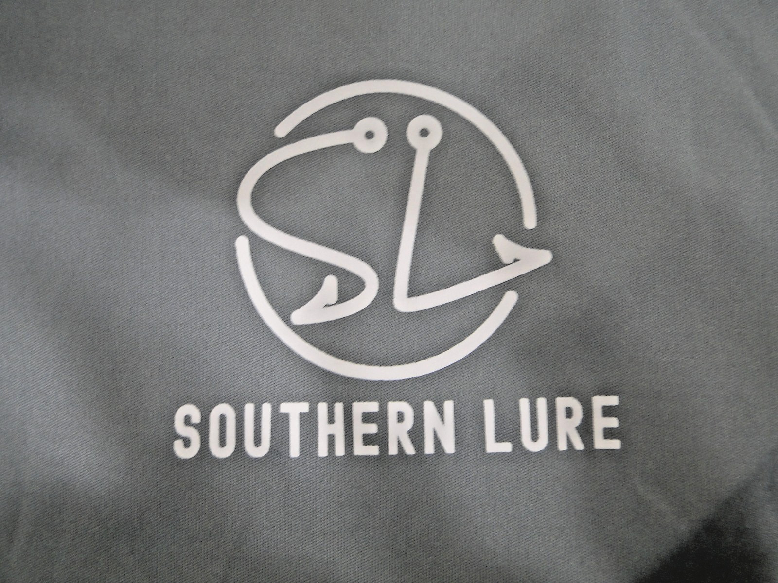 SOUTHERN LURE Bite Me Granite Gray Long Sleeve Hoody UV 50 XL Marsh Tide NWT