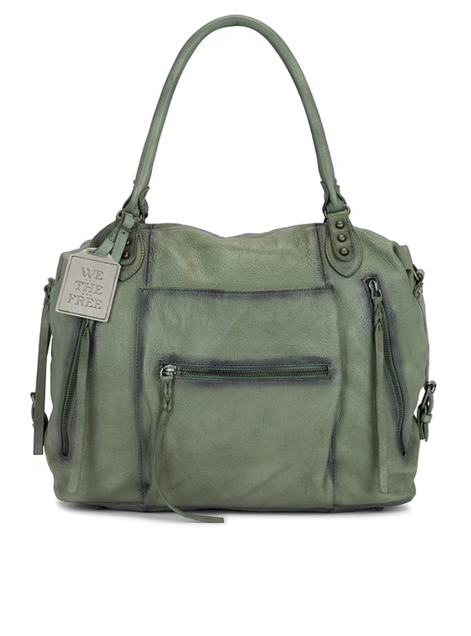 Free People We The Free Emerson Tote Bag -14.5″ W x 12″ H x 6.5″ D